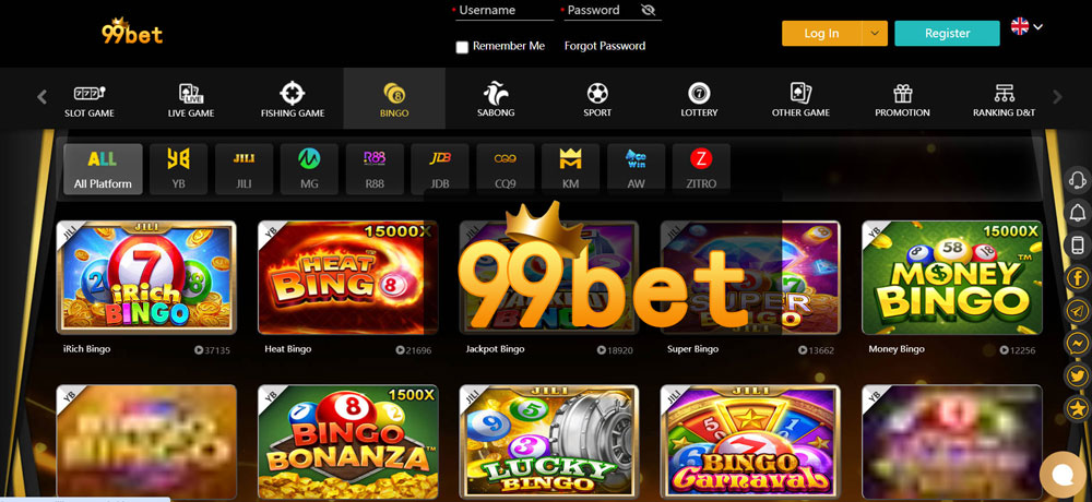 Development of99bet Online Casino