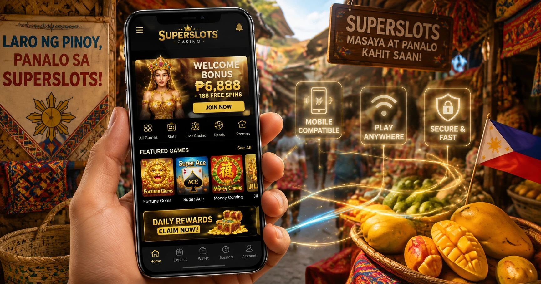 Experience the Thrill of Superslots casino in the Philippines - image 2 Experience the Thrill of Superslots casino in the Philippines - image 2