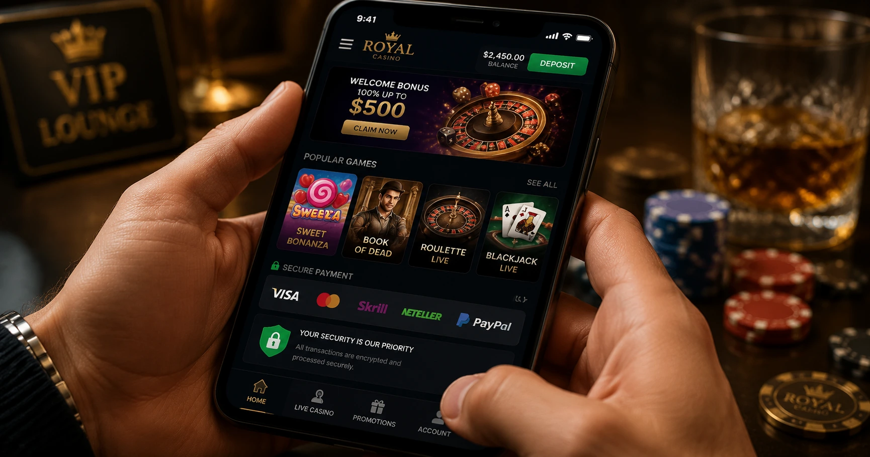 Features of 99bet online casino - image 2